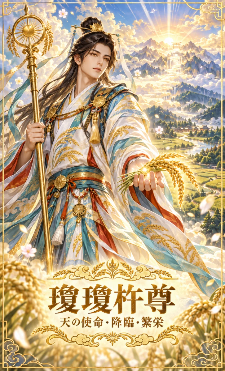 瓊瓊杵尊 お守りカード 表面